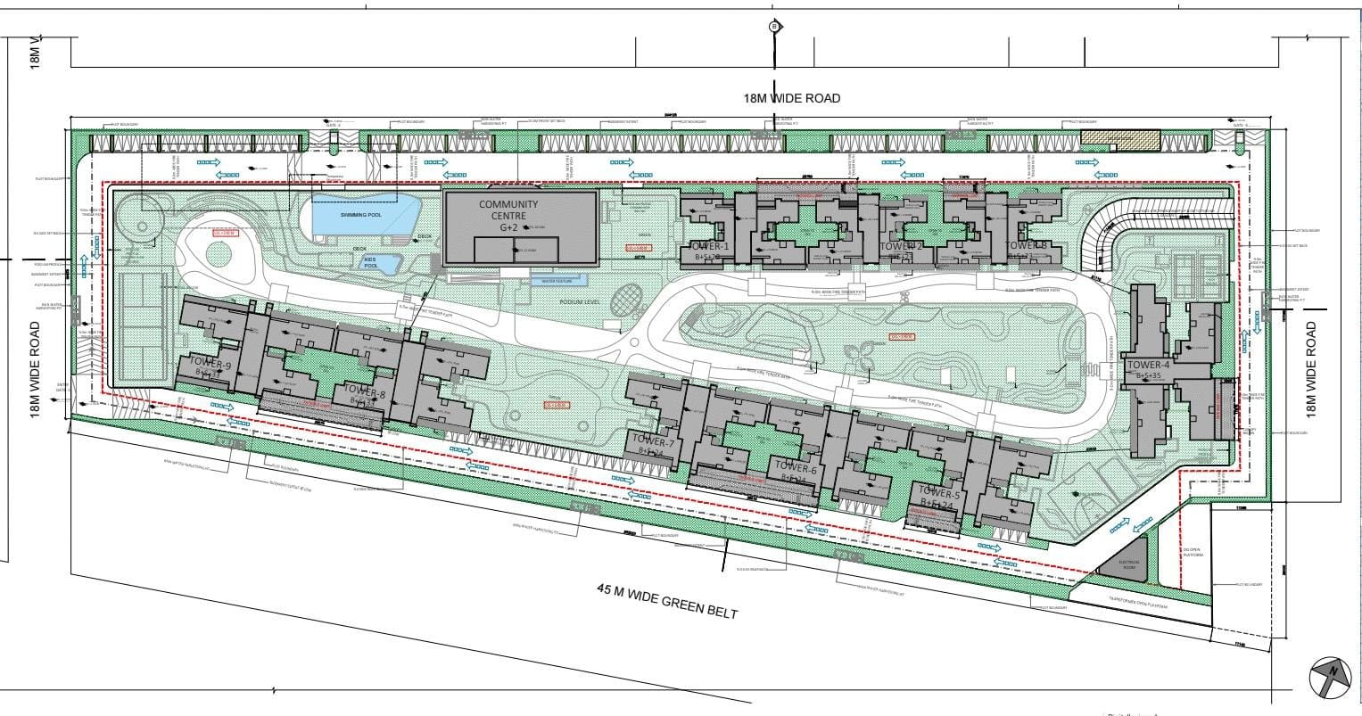 Godrej Arden Site Plan